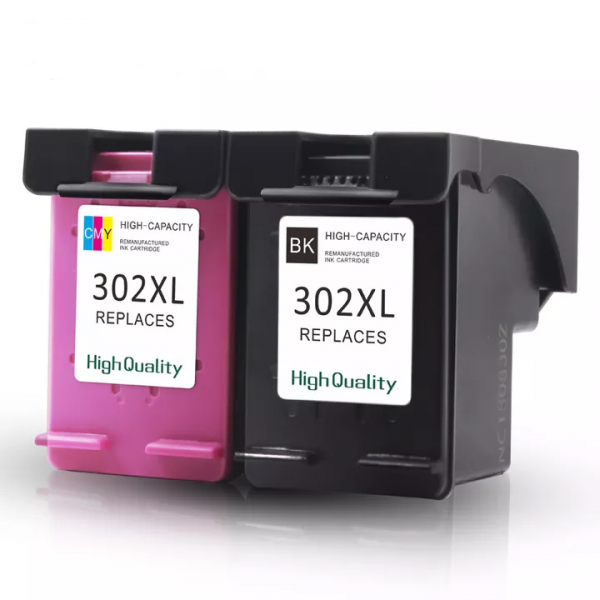 Compatible High Capacity Black And Tri-Colour 302XL Ink Multipack