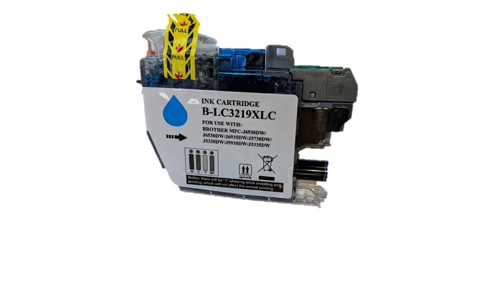 Brother LC3219xl Compatible Cyan Ink Cartridge