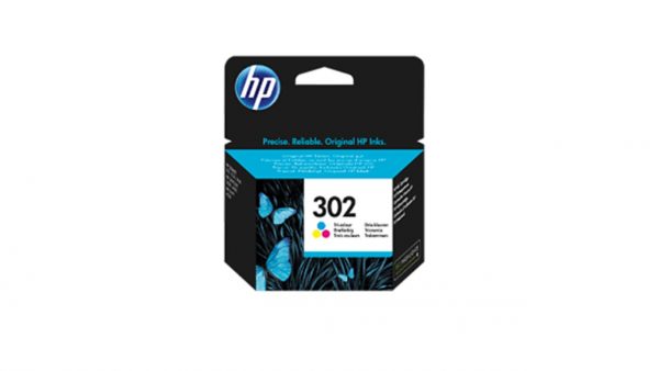 Genuine HP 302 Tri-Colour Ink Cartridge