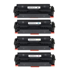 Compatible HP High Capacity 415X 4 Colour Toner Cartridge Multipack (W2030X, W2031X, W2032X & W2033X)
