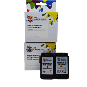 GB Cartridges Compatible Canon PG-575XL / CL-576XL High Capacity Black & Tri-Colour Ink Cartridge Multipack