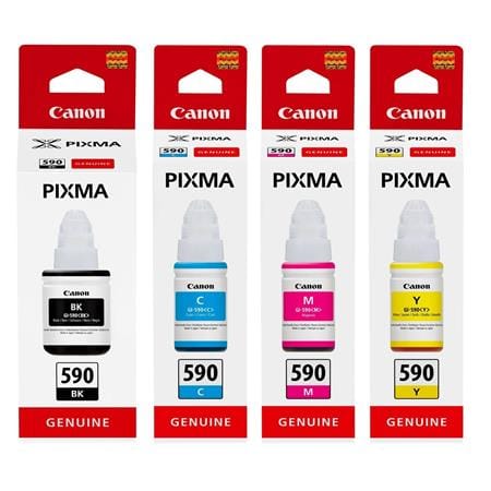 Set of Canon PIXMA ink cartridges