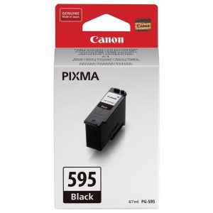 Genuine Canon PG-595 (Standard Capacity) - Black Ink Cartridge - (7171C001)