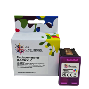 Compatible HP 305XXL Tri-Colour High‑Capacity Ink Cartridge – GB Cartridges